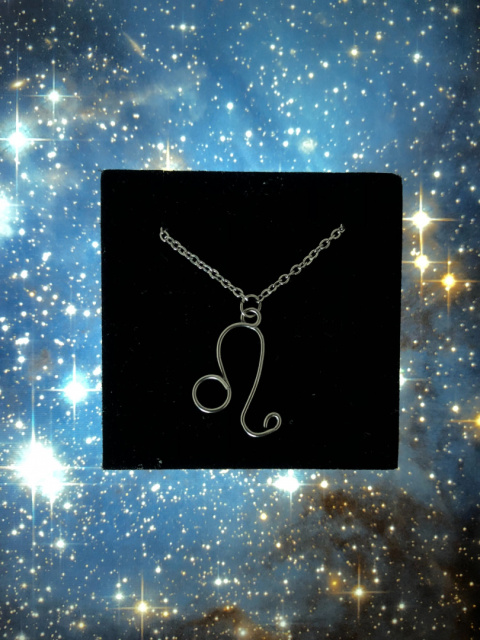 Lew naszyjnik ze stali szlachetnej ze znakiem zodiaku Lew naszyjnik ze stali szlachetnej ze znakiem zodiaku